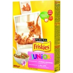 Friskies Kitten (Фріскіс Кітен) Сухий повнораціонний корм для кошенят з куркою, морквою та молоком 400 г